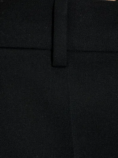 Jil Sander Front-pleated Wool Trousers In Black