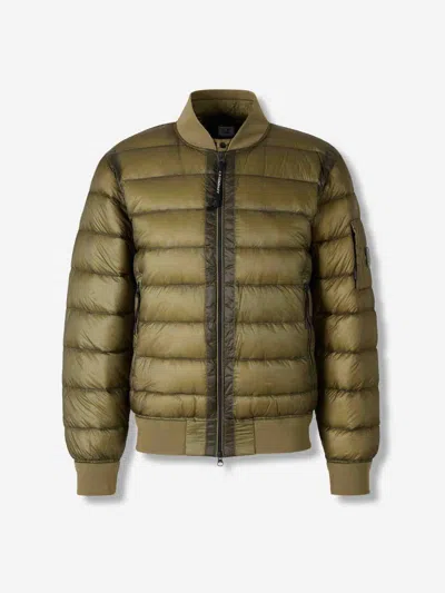 C.p. Company Long Coat By Cp Company In Green