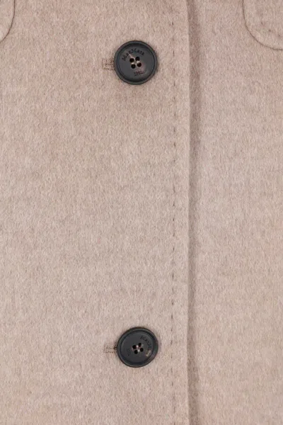 Max Mara Relaxed Fit Jacket Front Pockets In Multi