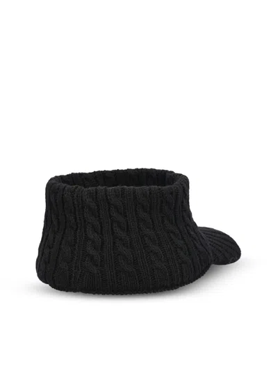 Bogner Tessa Cable-knit Hat In Black