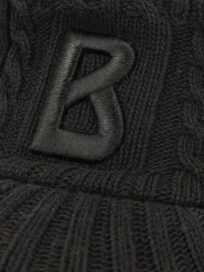 Bogner Tessa Cable-knit Hat In Black