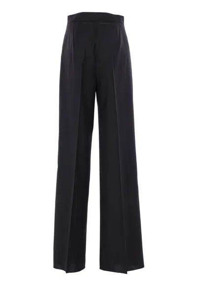 Max Mara Trousers In Black