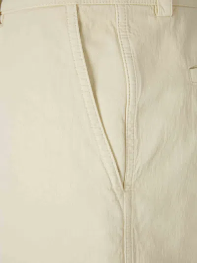 Off-white Bermudas In Neutral