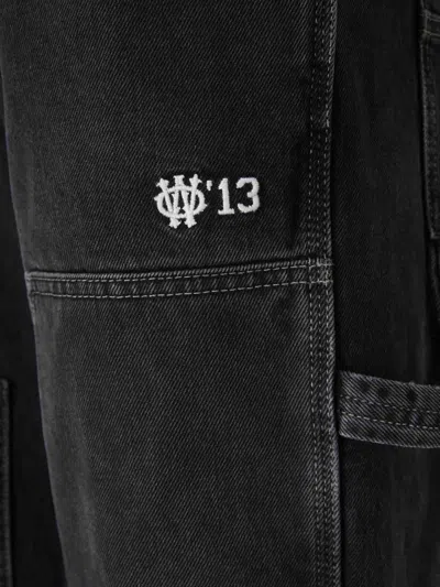 Off-white Vintage Gothic Carpenter Jeans In Denim In Blue