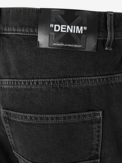 Off-white Vintage Gothic Carpenter Jeans In Denim In Blue