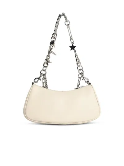 Marc Jacobs 'the Shoulder' Cotton Leather Bag In White