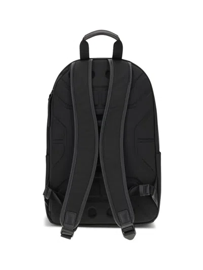Premiata Versatile Backpack With Multiple Storage Options In Black