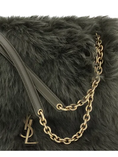 Saint Laurent Medium Jamie 4.3 Shoulder Bag In Green