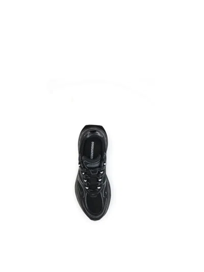 Dsquared2 Sprinter Sneakers In Black