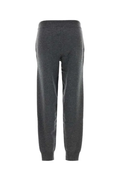 Loulou De Saison Grey Cashmere Hespero Joggers In Gray