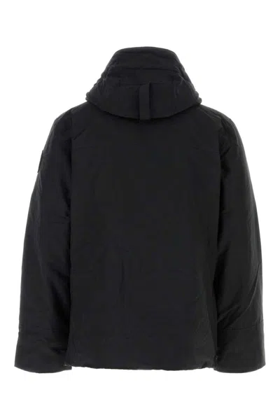 Canada Goose Maitland Padded Cotton-blend Canvas Down Parka In Black