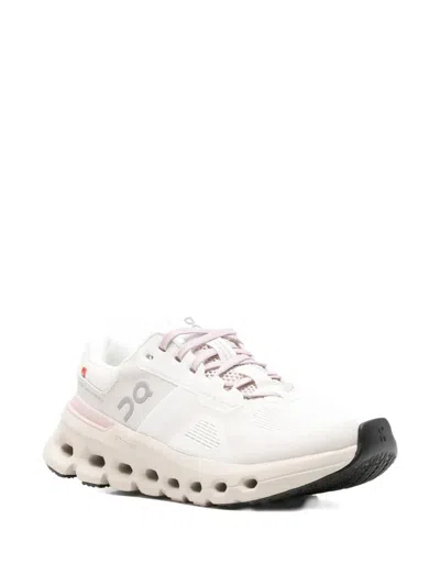 On Running Perforated Trainers In White