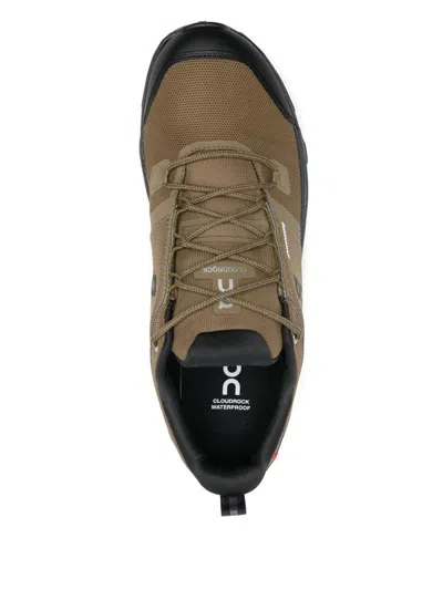 On Running Cloudrock Low Wp Shoes In Brown