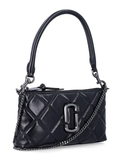 Marc Jacobs The Pochette Quilted Leather In Black