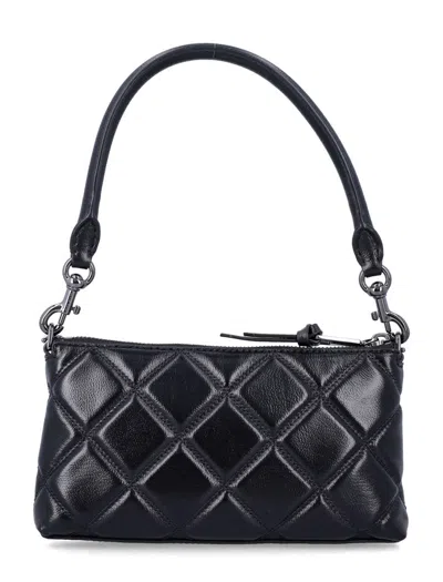 Marc Jacobs The Pochette Quilted Leather In Black