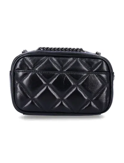 Marc Jacobs The Snapshot Quilted Leather In Black