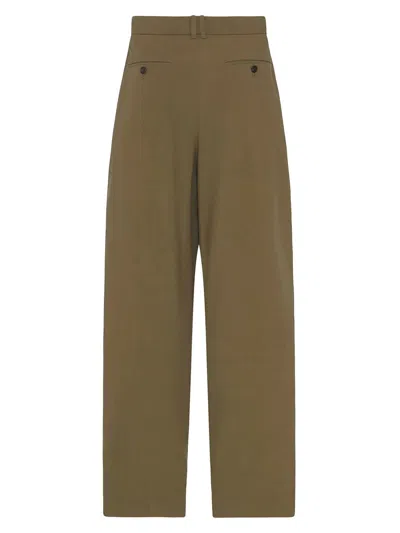 The Row Trousers In Brown