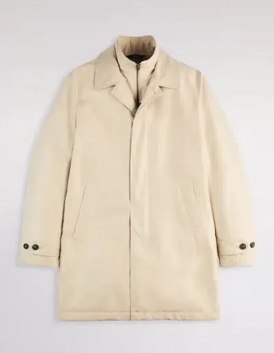 Fay High-neck Zip-fastening Jacket In Neutral