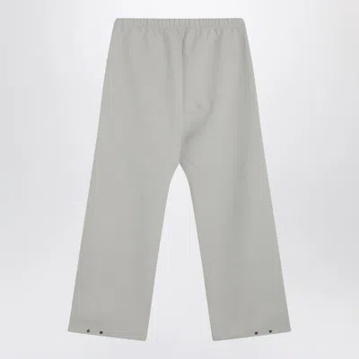 Fear Of God Essential Grey Bonded Jogging Pants In Gray
