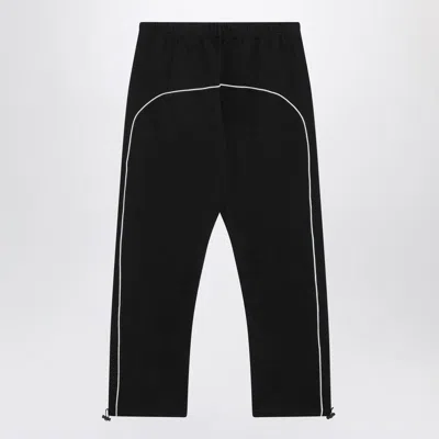 Fear Of God Essential Jogging Pants With Contrasting Trims In Black