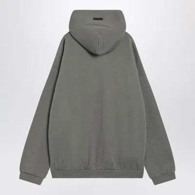 Fear Of God Essential Moss 90's Hoodie In Gray
