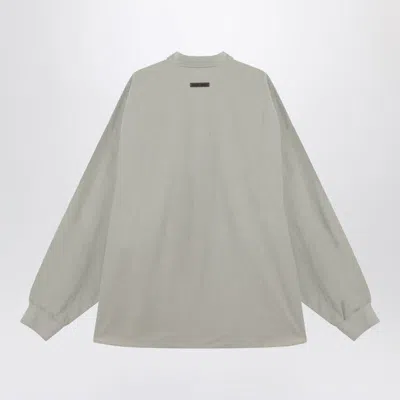 Fear Of God Essential Light Grey Shirt In Gray