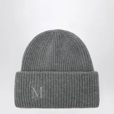 Max Mara Beanie In Light In Gray