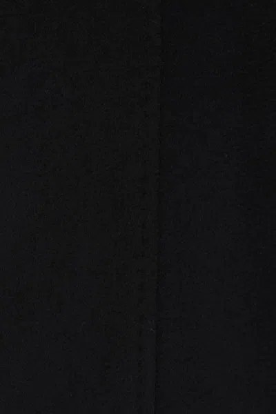 Max Mara Studio Coats In Black