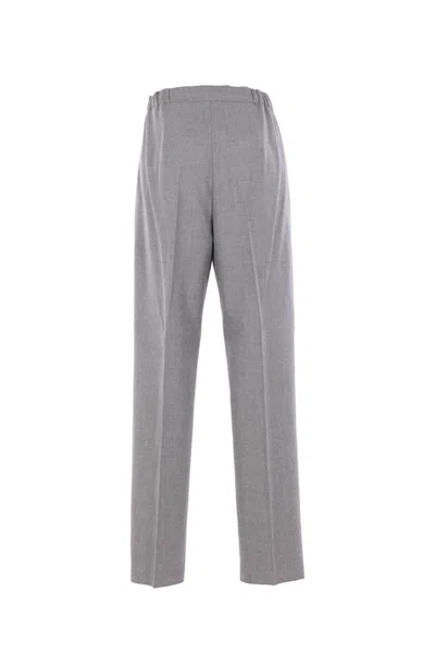 Max Mara Trousers In Gray