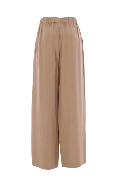 Max Mara Trousers In Brown