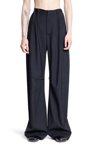 Mm6 Maison Margiela Trousers In Blue