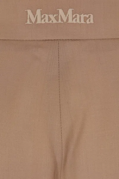 Max Mara Trousers In Brown