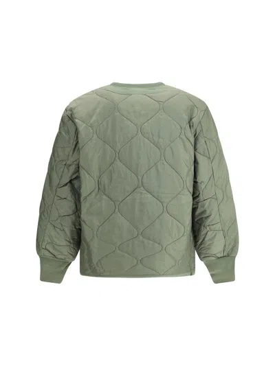 Alpha Industries Als Liner Heritage Field Jacket In Green