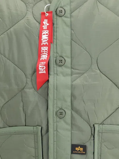 Alpha Industries Als Liner Heritage Field Jacket In Green