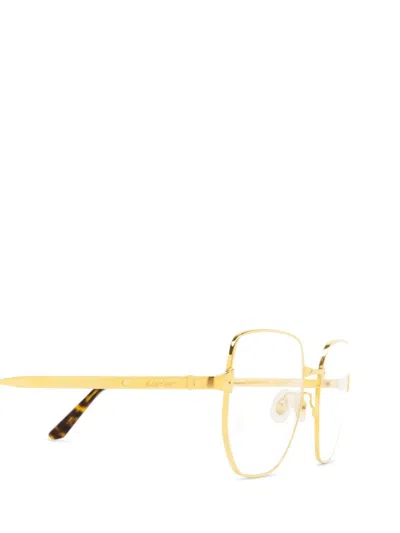 Cartier Eyeglasses In Gold