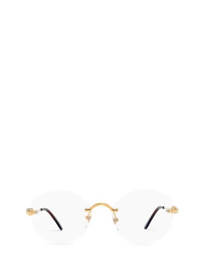 Cartier Eyeglasses In Gold