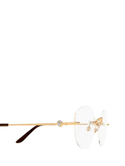 Cartier Eyeglasses In Gold
