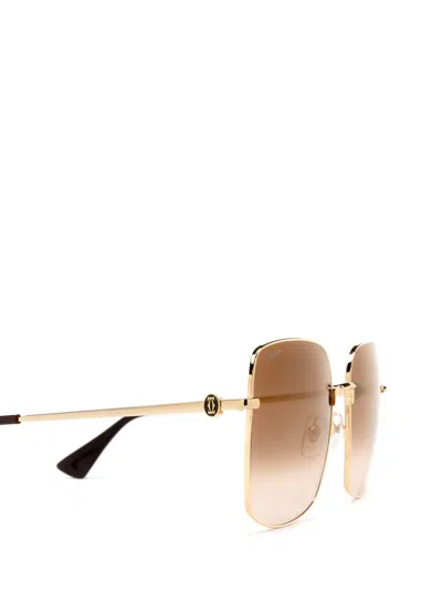 Cartier Sunglasses In Gold