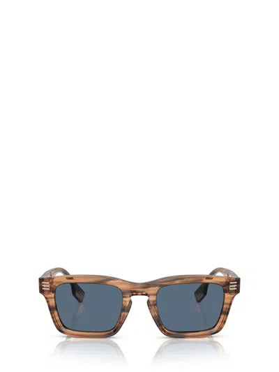 Burberry Sunglasses With Rectangular Frames In Brown