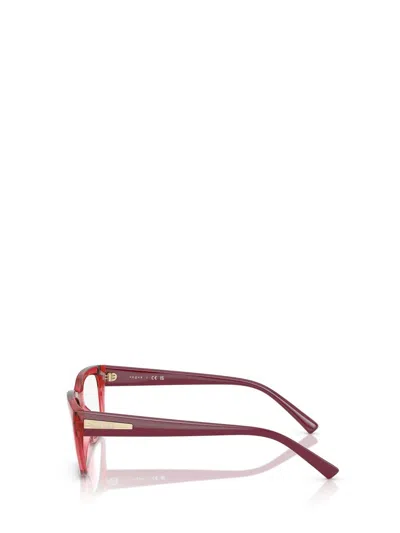 Vogue Eyewear Eyeglasses In Red