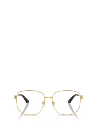 Dolce & Gabbana Eyewear Eyeglasses In Gold