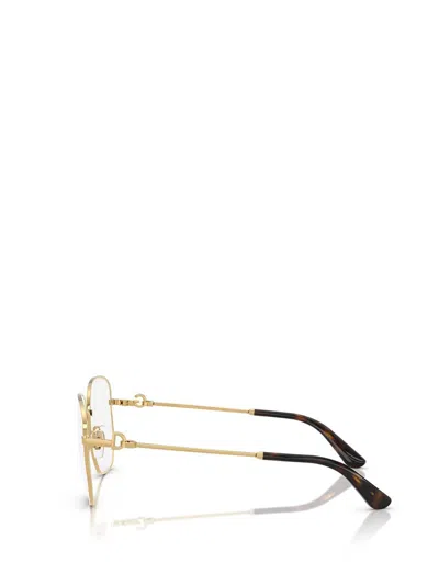 Dolce & Gabbana Eyewear Eyeglasses In Gold