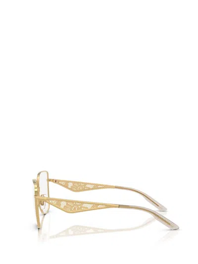 Dolce & Gabbana Eyewear Eyeglasses In Gold
