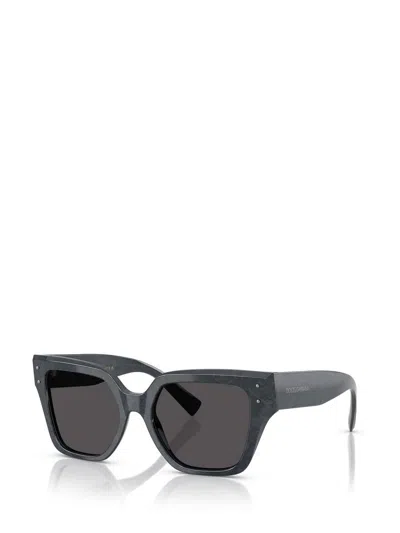 Dolce & Gabbana Dg4471 Square-frame Acetate Sunglasses In Brown