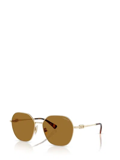 Vogue Eyewear Sunglasses In Gold