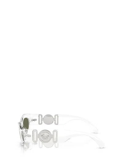 Versace Eyewear Sunglasses In Transparent