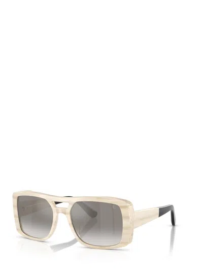 Brunello Cucinelli Bc4012s Square Acetate Sunglasses In Neutral