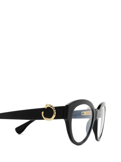 Cartier Eyeglasses In Black