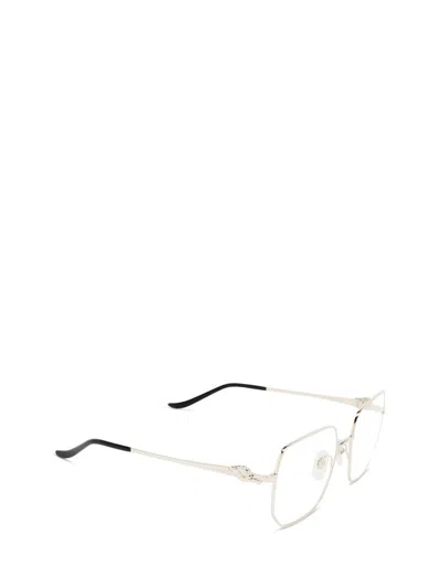 Cartier Eyeglasses In Metallic