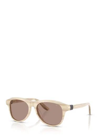 Brunello Cucinelli Sunglasses In Brown